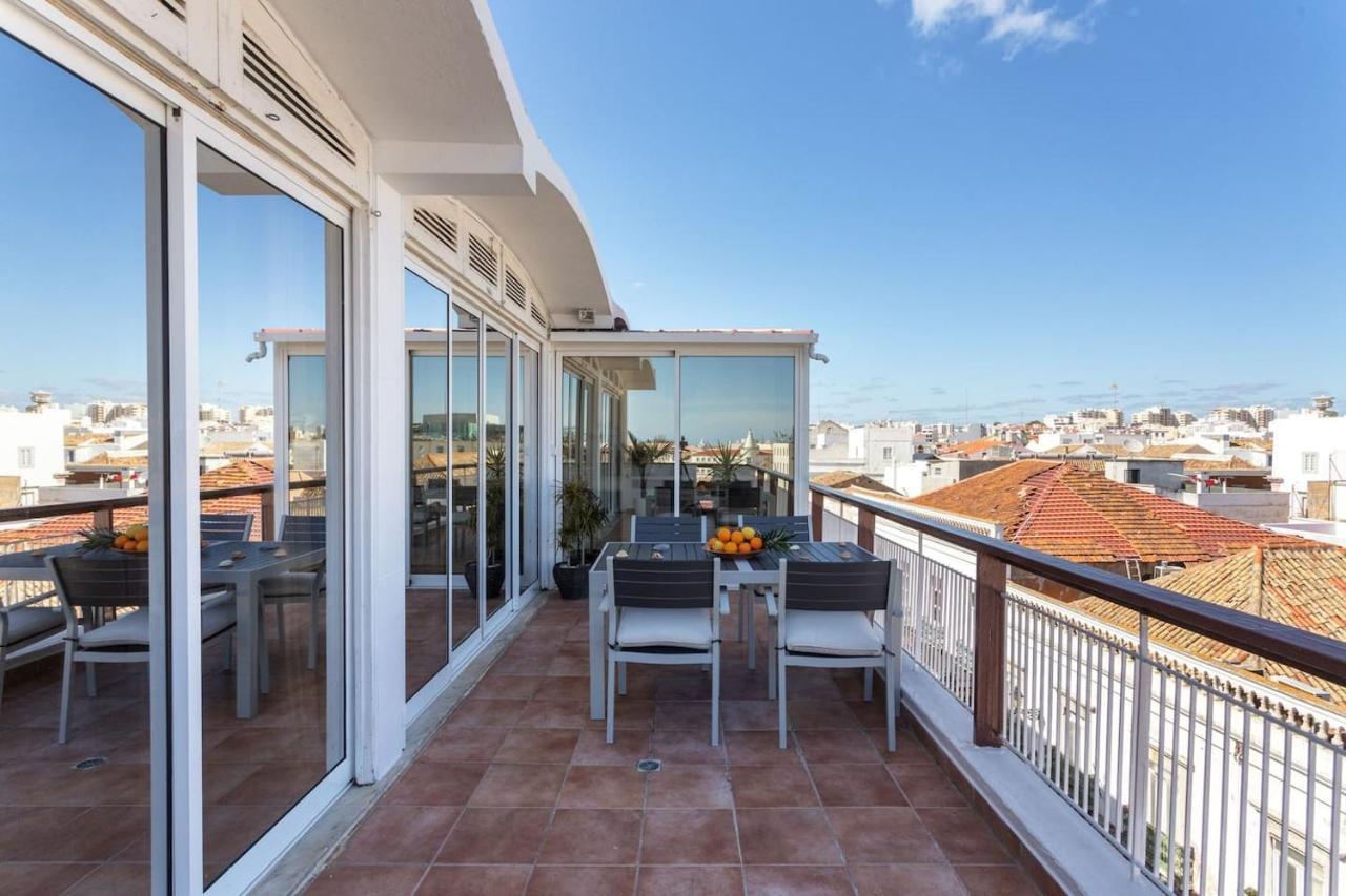 Marina Penthouse Faro Center Apartment Luaran gambar